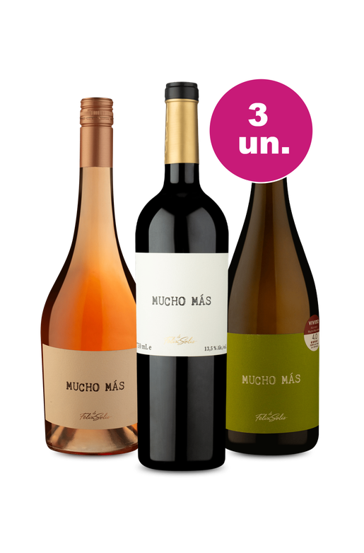 Kit 3 - Quiero Más, Mucho Más! - Black Wine