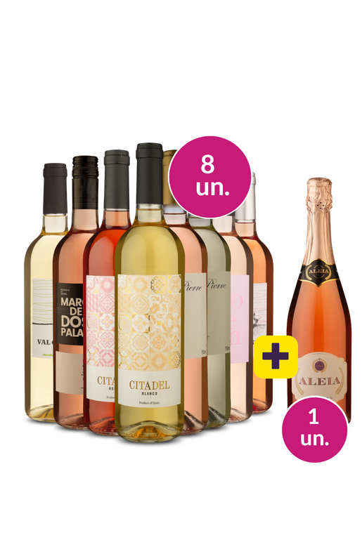 Kit 8 - Frescor Espanhol + Espumante Aleia Grátis