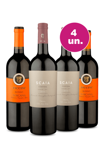 Kit 4 - Scaia e Piccini - Exclusivo WE