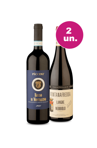 Kit 2 - Piccini e Fontanafredda - Oferta Insana IZ