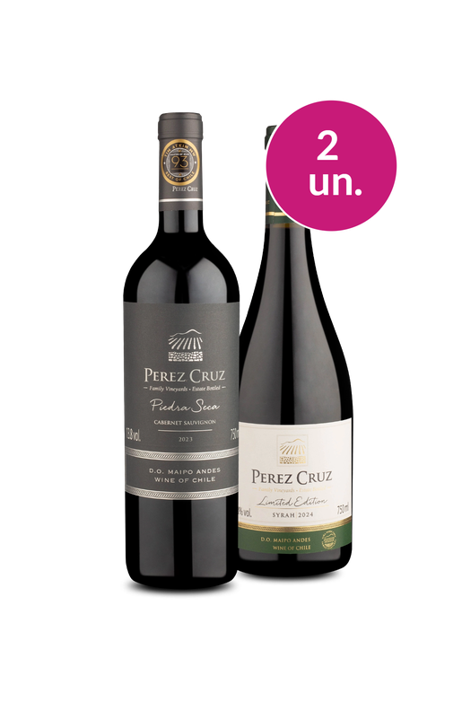 Kit 2 - Wine Pendura - Pérez Cruz Piedra Seca e Pérez Limited Edition