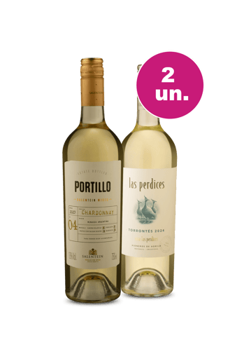 Kit 2 - Chardonnay & Torrontés de Origem - Oferta Flash