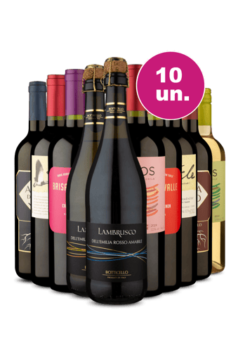 Kit 10 -  Suaves por R$27,90 por Garrafa - Especial Agosto