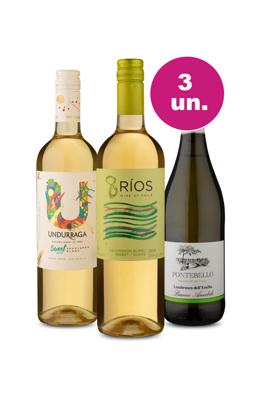 Kit 3 - Suaves, Sossegados, Seus! - Black Wine