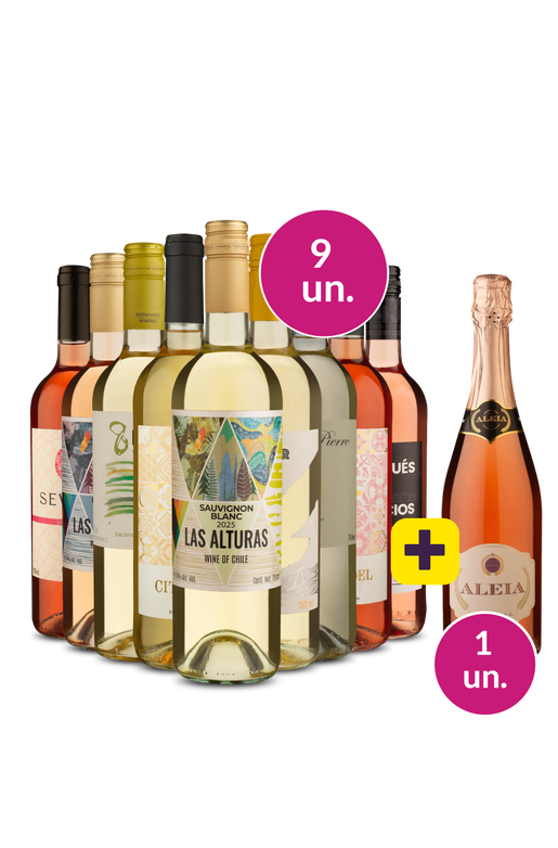 Kit 10 - Primavera Refrescante + Espumante Grátis