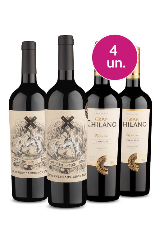 Kit 4 - Cordero Con Piel de Lobo e Chilano - Oferta Absurda