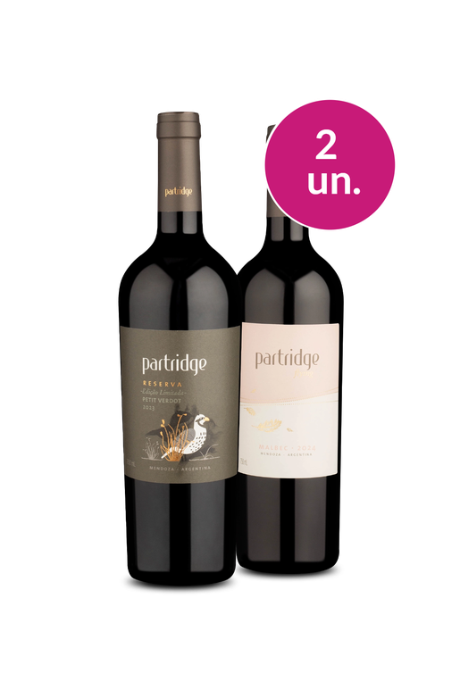 Kit 2 - Wine Pendura - Degustação Partridge