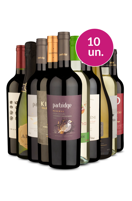 Kit 10 - Rótulos Imperdíveis por R$37,90 por Garrafa - Imposto Zero