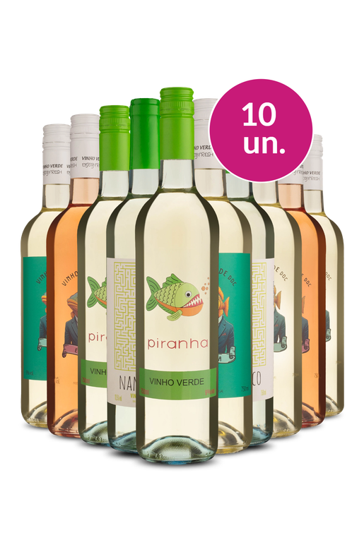 Kit 10 - Vinhos Verdes pelo Melhor Valor - Oferta Absurda