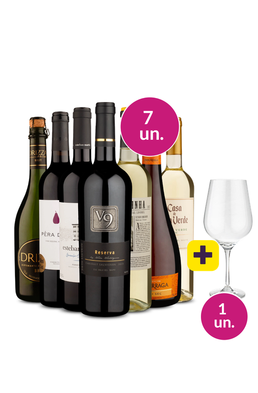 Kit 7 - Queridinhos + Taça de Cristal Grátis - Oferta Absurda