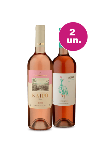 Kit 2 - Malbec Rosé Refinado - Oferta Flash