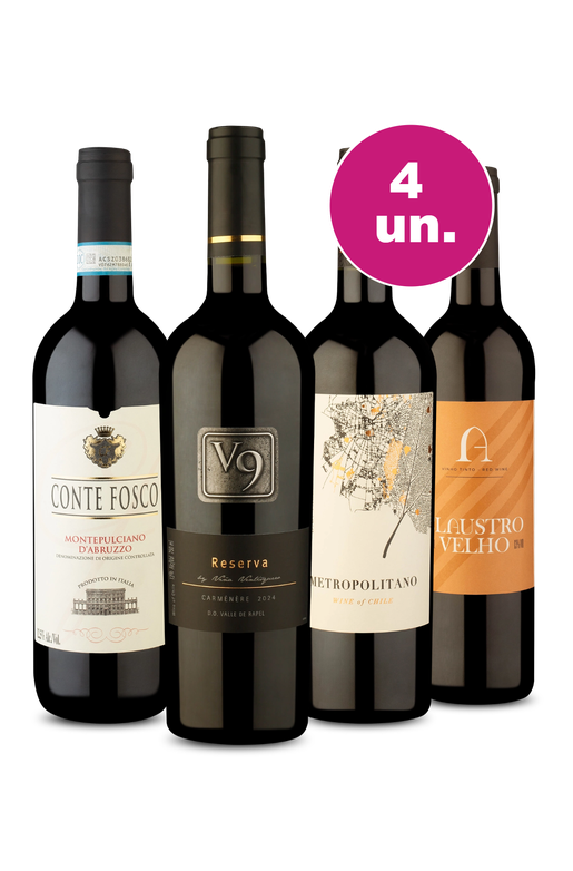 Kit 4 - Melhores do Ano por R$29,90 por Garrafa - Oferta Absurda