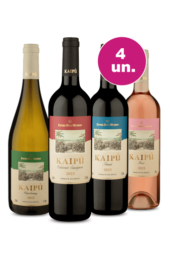 Kit 4 - Lançamento Kaipú Degustação