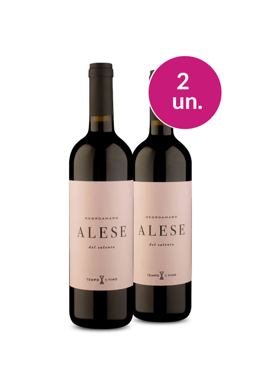 Kit 2 - Alese I.G.T Salento Negroamaro - Oferta Absurda