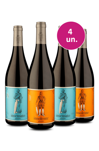 Kit 4 - Degustação linha IN tintos - Exclusivo We
