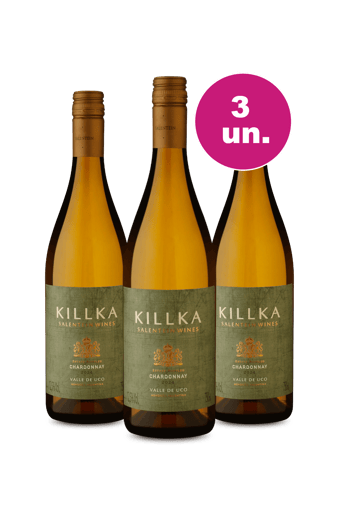 Kit 3 - Salentein Killka Chardonnay - Oferta Insana Exclusiva We Wine