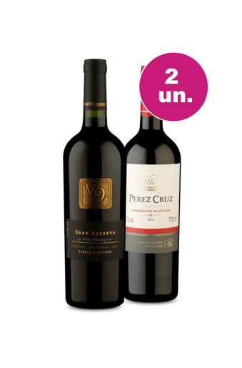 Kit 2 - Pérez Cruz Winemarkers e V9 Gran Reserva - Oferta Insana