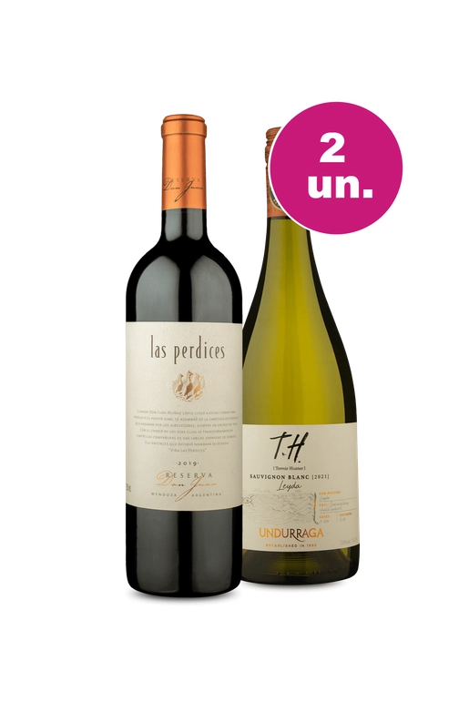 Kit 2 - Las Perdices Don Juan Reserva e T.H. [Terroir Hunter] Sauvignon Blanc