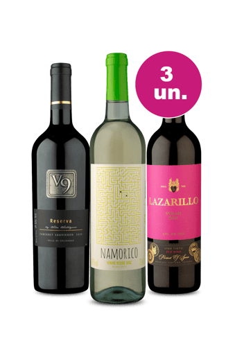 Kit 3 - Degustação Completa por R$99