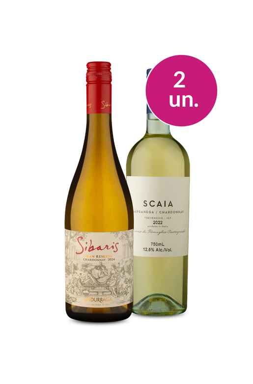 Kit 2 - Scaia e Sibaris Chardonnay - Exclusivo We
