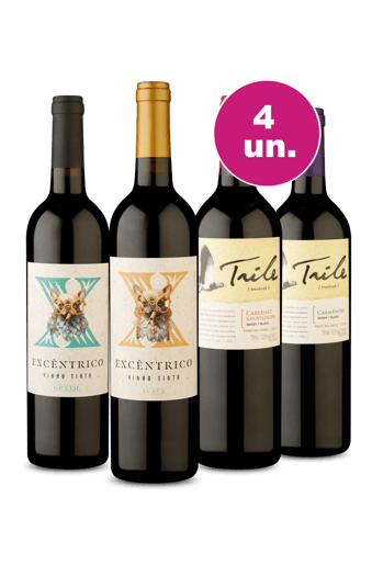 Kit 4 - Suaves por R$27,90 Por Garrafa - Oferta Insana
