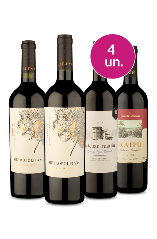 Kit 4 - Degustação Exclusiva por R$129 - Oferta Absurda