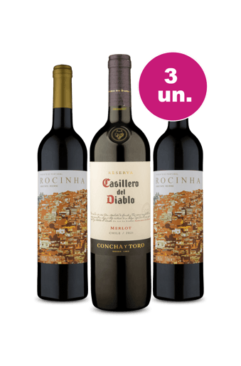 Kit 3 por 99 - Casillero e Rocinha - Oferta Insana IZ