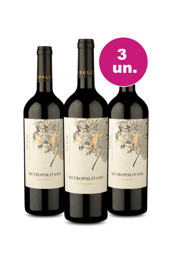 Kit 3 - Metropolitano Red Blend - Exclusivo We