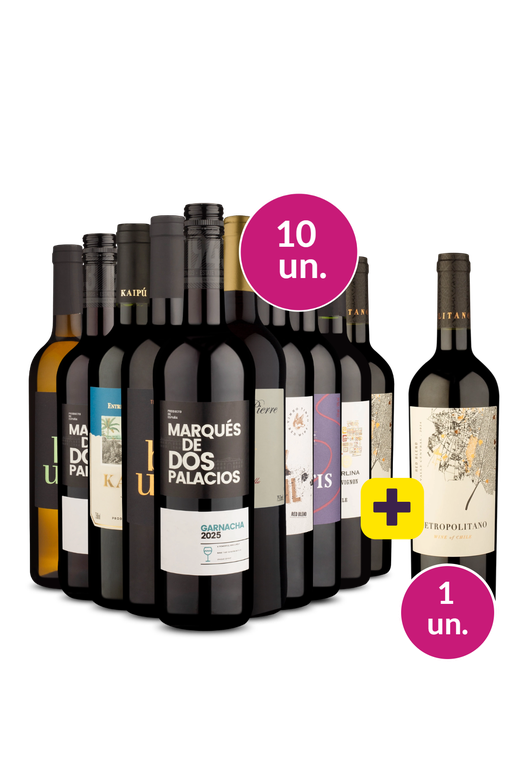 Kit 9 - Secos de Setembro + Metropolitano Red Blend Grátis