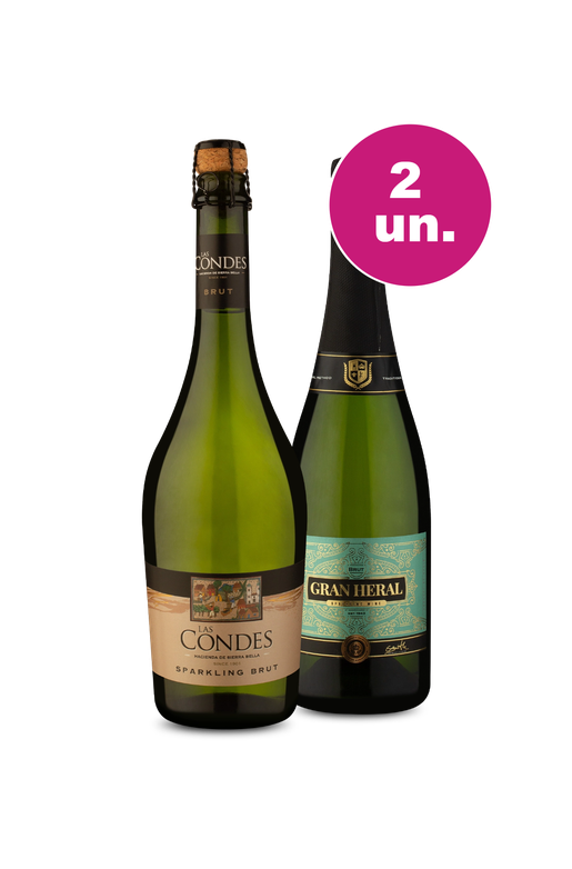 Kit 2 - Espumantes Sofisticados - Oferta Absurda Black Wine