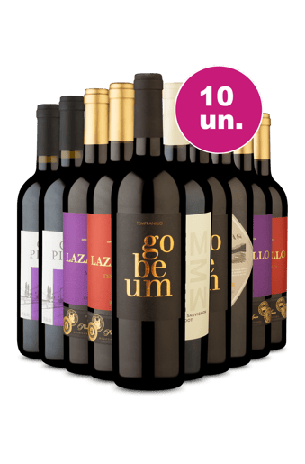 Kit 10 - 25,90 por Garrafa - Tintos Amados 
