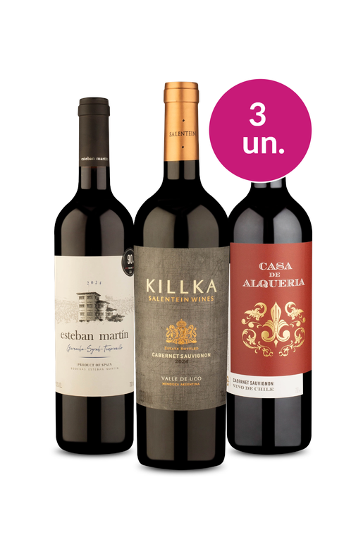 Kit 3 - Tintos Incríveis por R$99 - Oferta Absurda