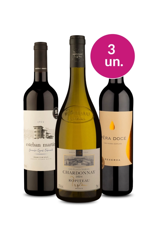 Kit 3  - Europeus por R$44 por Garrafa - Oferta Absurda