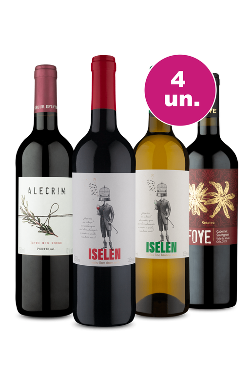 Kit 4 Por R$149 - Sabores Mesclados