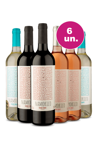 Kit 6 - Namorico Degustação - Oferta Exclusiva