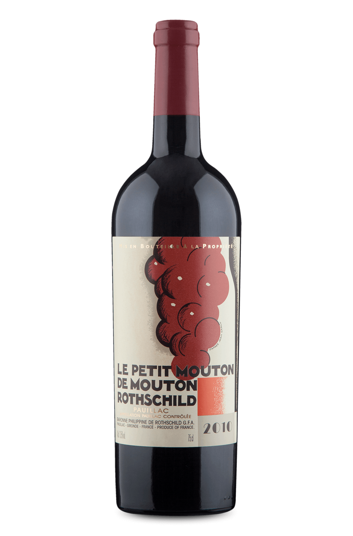 ワイン LE PETIT MOUTON DE MOUTON ROTHSCHILD2010 Le Petit Mouton 2010 - Wine | Wine