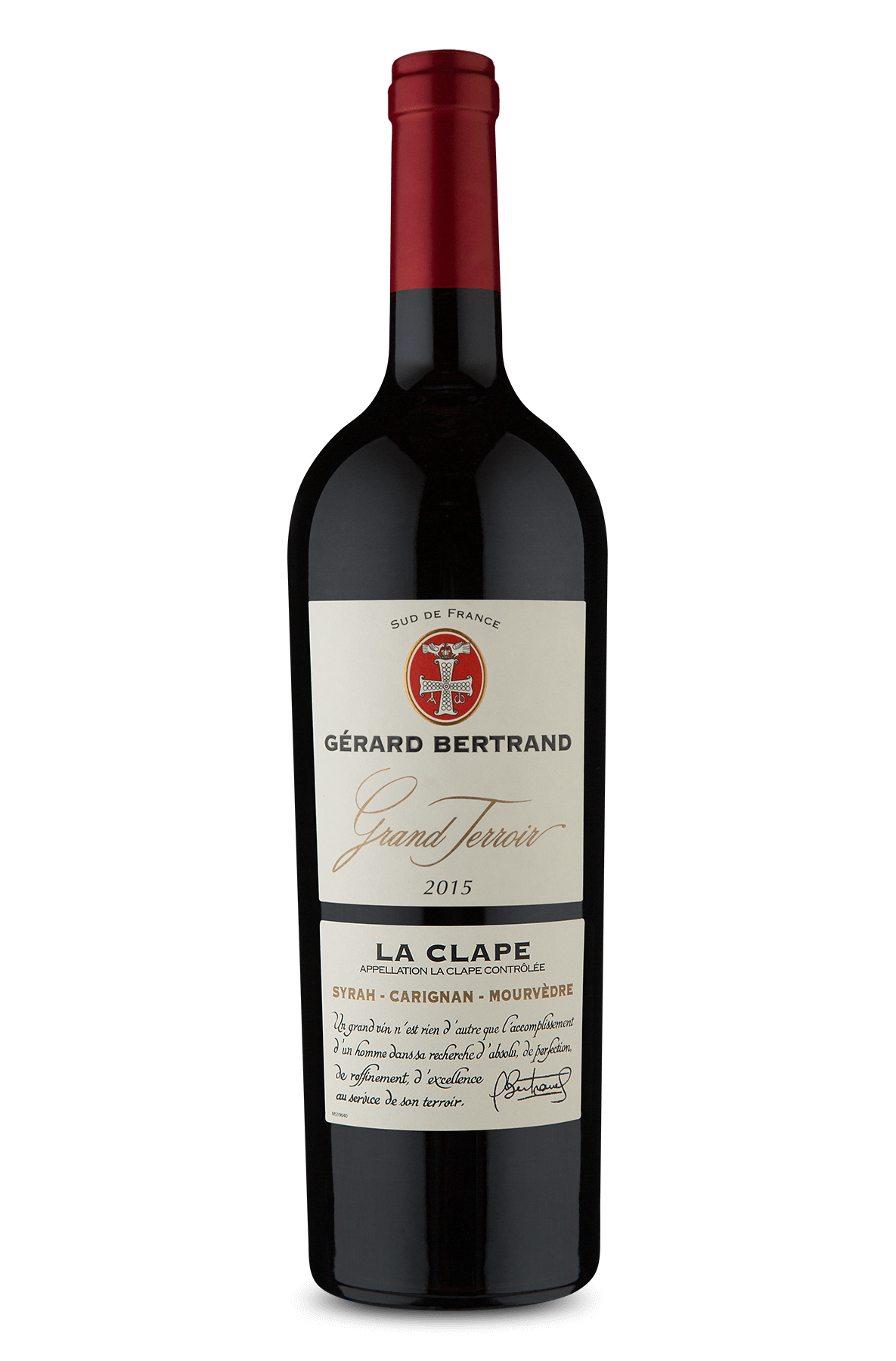 Gérard Bertrand Grand Terroir A.O.P. La Clape 2015 - Wine | Wine