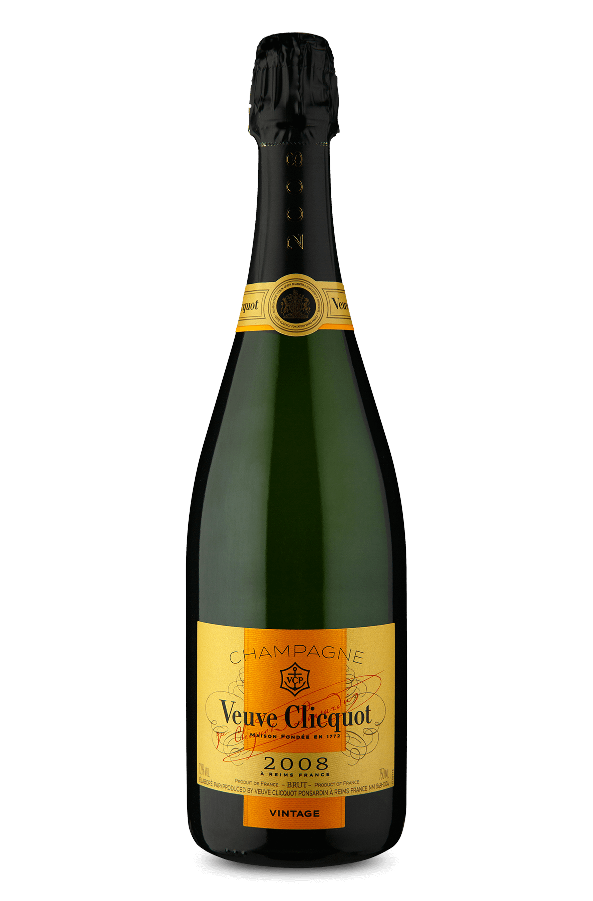 Veuve Clicquot ヴーヴクリコ2008 VINTAGE Champagne Veuve Clicquot Vintage Brut 2008 - Wine | Wine