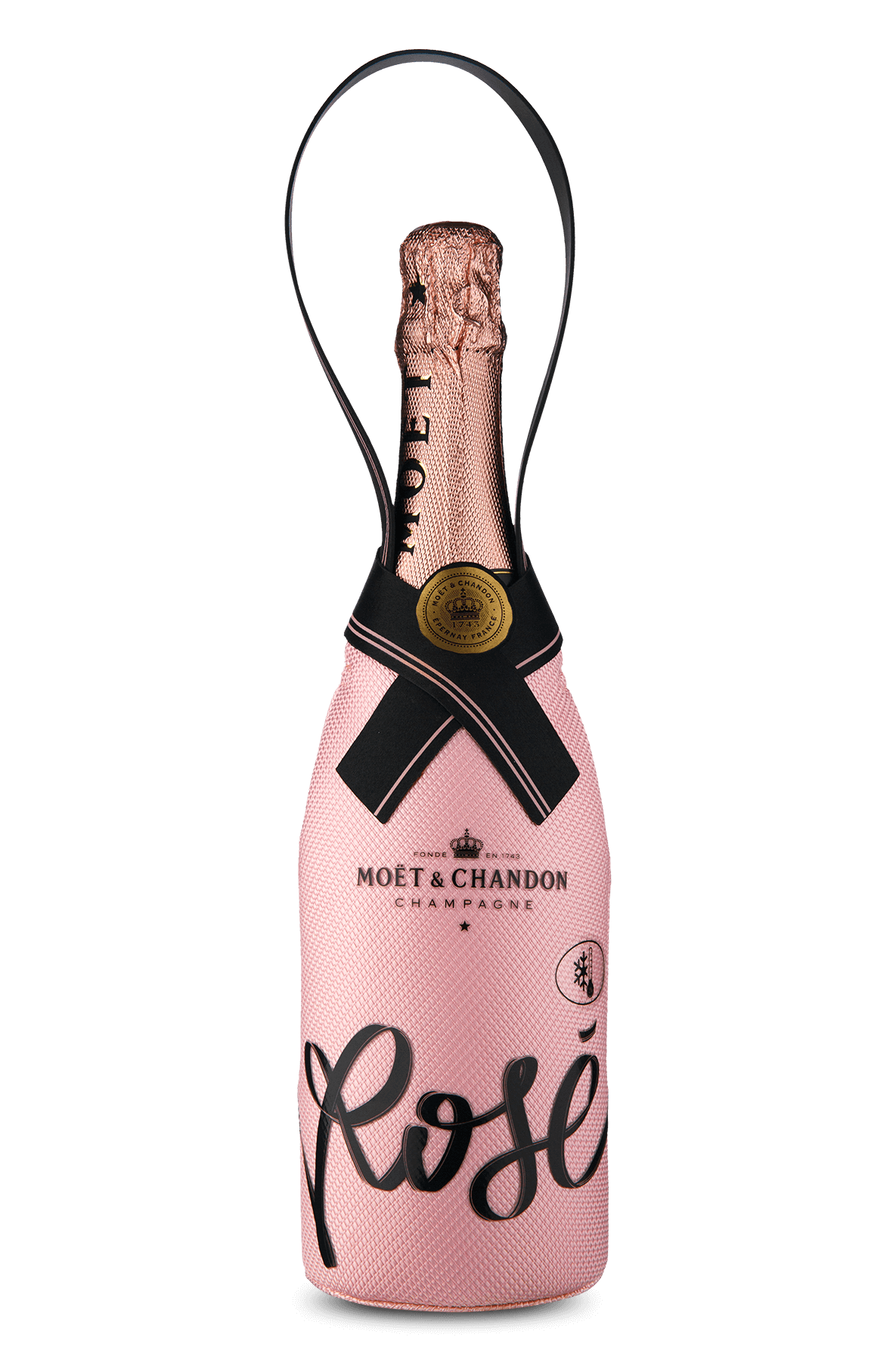 Champagne Moët & Chandon Impérial Rosé Brut com Black Tie