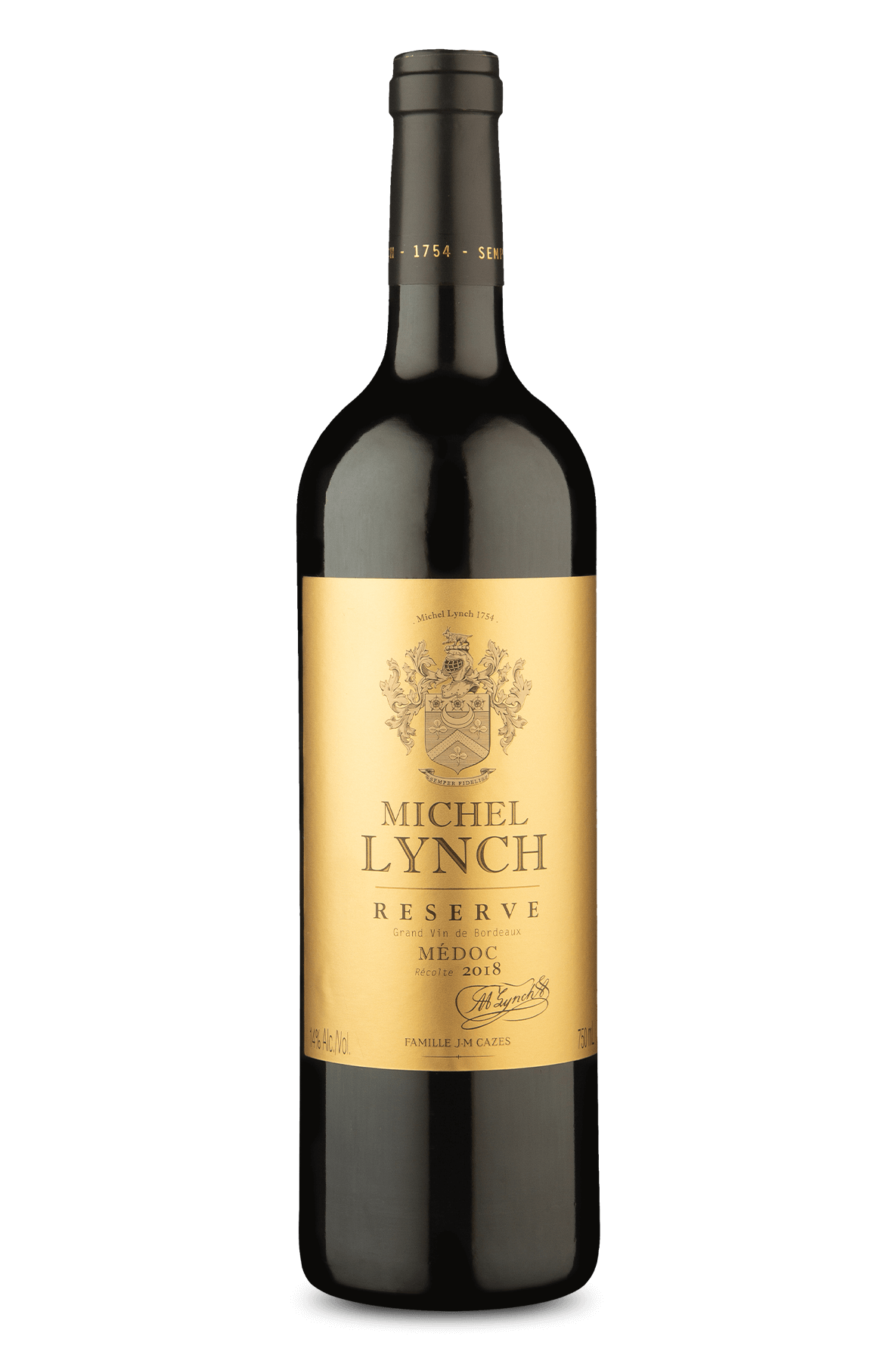 Michel Lynch Reserve Gran Vin de Bordeaux A.O.C Médoc 2018 - Wine