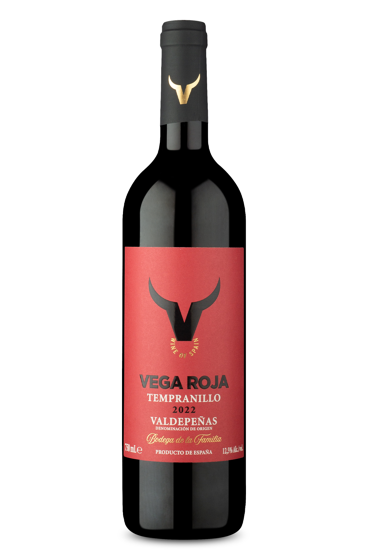 Vega Roja D.O. Valdepeñas Tempranillo 2022 - Wine | Wine