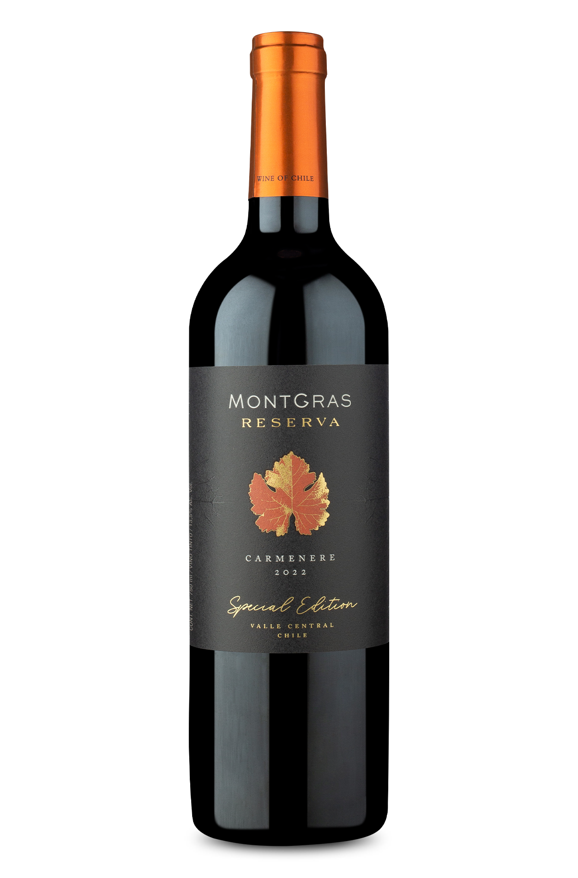 Montgras Special Edition Reserva Valle Central Carménère 2022