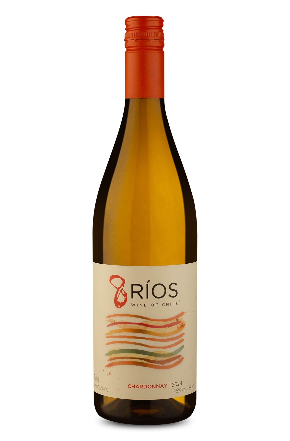 8 Ríos D.O. Región del Valle Central Chardonnay 2024 - Wine | Wine