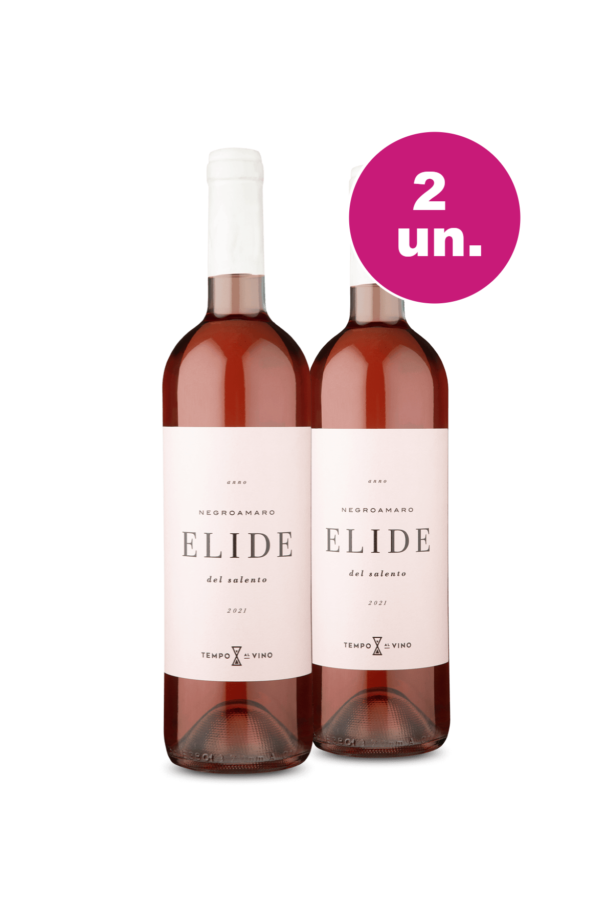 Kit 2 - Elide Salento Negroamaro Rosé - Oferta Absurda - Wine | Wine