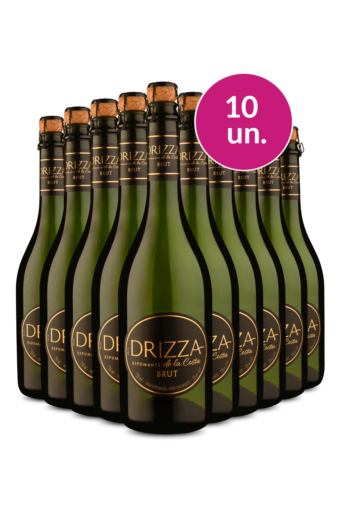 Kit 10 - Brindando com Drza Brut - Oferta Absurda - Wine | Wine