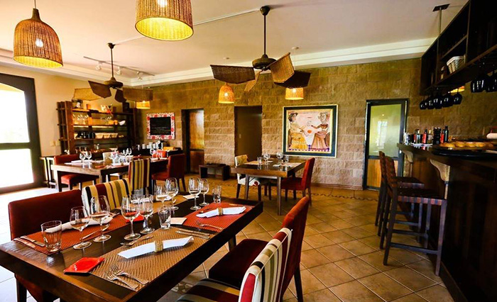 Osádia de Crear - Restaurantes em meio a vinhedos