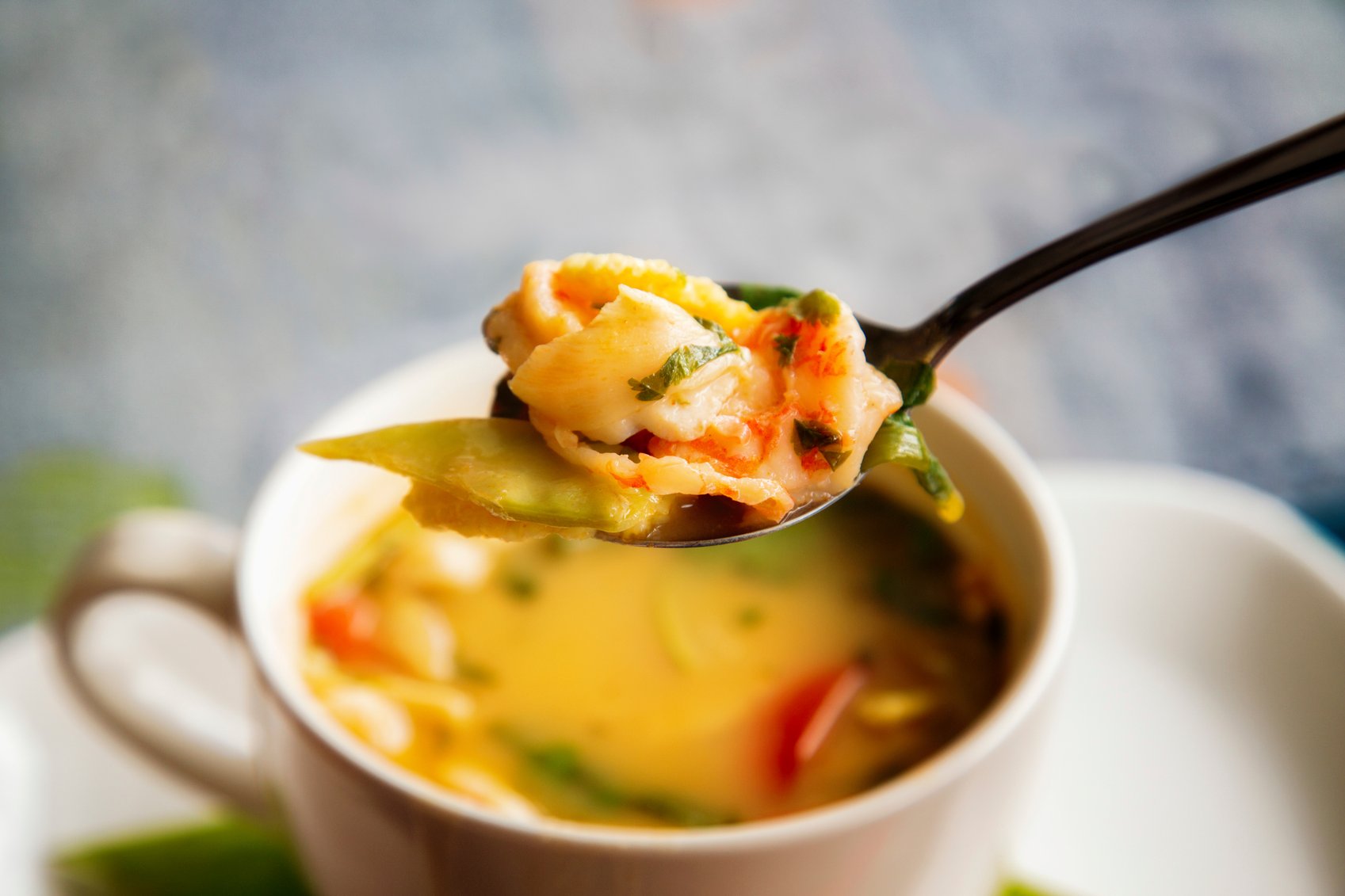 Caldo de camarão